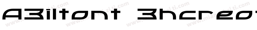 A3iltont 3hcreotic字体转换